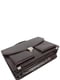 Чоловічий портфель із еко шкіри Exclusive, Україна 722900 коричневий | 6277816 | фото 5