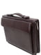 Мужская деловая папка, портфель из эко кожи Exclusive 711200 бордовая | 6277818 | фото 2