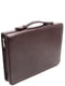 Мужская деловая папка, портфель из эко кожи Exclusive 711200 бордовая | 6277818 | фото 3