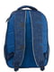 Рюкзак синий с принтом | 6277957 | фото 5