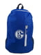 Рюкзак синий с принтом | 6277981 | фото 3