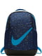 Рюкзак синий в принт | 6278131 | фото 3