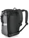 Велосипедная сумка на багажник, рюкзак 2 в 1 Crivit 20 л черный с серым | 6278174 | фото 4