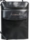 Комплект из сумки и портмоне два в одном из кожи Giorgio Ferretti черная | 6278268 | фото 3