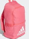 Рюкзак рожевий з принтом | 6278494 | фото 2