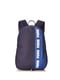 Рюкзак синий с принтом | 6278496 | фото 4