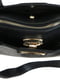 Женская сумка из эко кожи под рептилию Giaguaro черная | 6278556 | фото 9