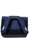 Рюкзак синий с принтом | 6278619 | фото 4