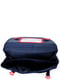 Рюкзак синій з принтом | 6278619 | фото 7