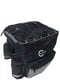 Велосипедна сумка на багажник із дощовиком чорна | 6278620 | фото 4