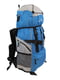 Рюкзак туристичний блакитний 45L | 6278633 | фото 3