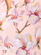 Блуза персикового кольору з квітковим принтом | 6280112 | фото 5
