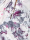 Блуза сіро-рожева з квітковим принтом | 6280117 | фото 5