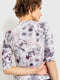 Блуза сіро-рожева з квітковим принтом | 6280128 | фото 4