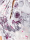 Блуза сіро-рожева з квітковим принтом | 6280128 | фото 5