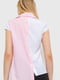 Блуза бело-розовая | 6280197 | фото 4