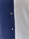 Блуза бело-синяя в горох | 6280212 | фото 5