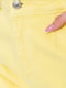 Джинсові шортики жовті | 6280263 | фото 5