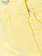Джинсовые шортики желтые | 6280277 | фото 5