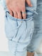 Джоґери блакитні джинсові | 6280372 | фото 5