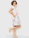 Платье А-силуэта с принтом тай-дай | 6280567 | фото 3