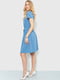 Сукня А-силуету світло-синя | 6280571 | фото 3