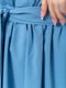 Сукня А-силуету світло-синя | 6280571 | фото 5