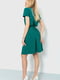 Платье А-силуэта зеленое | 6280573 | фото 4