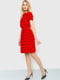 Платье А-силуэта красное в горох | 6280618 | фото 3
