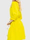 Платье А-силуэта желтое | 6280636 | фото 4