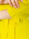 Платье А-силуэта желтое | 6280636 | фото 5