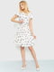 Сукня А-силуету молочного кольору з принтом | 6280655 | фото 3