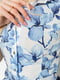 Сукня А-силуету синьо-блакитна з квітковим принтом | 6280703 | фото 5
