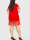 Платье А-силуэта красное | 6280733 | фото 4