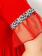 Платье А-силуэта красное | 6280733 | фото 5