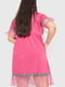 Платье А-силуэта розовое | 6280735 | фото 4
