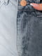 Шорты двухцветные джинсовые | 6281256 | фото 5