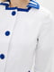 Жакет біло-синій «Бриз | 6282155 | фото 4