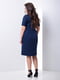 Платье темно-синее с авторской вышивкой «Августа» | 6282164 | фото 4