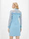 Сукня-футляр блакитна "Віталіна" | 6282197 | фото 3