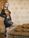 Сукня-футляр різнокольорове у принт "Леонарда" | 6282251 | фото 2