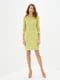 Сукня-футляр оливкового кольору "Люсьєн" | 6282262