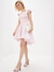 Платье А-силуэта розовое "Марита" | 6282272 | фото 2