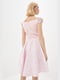 Платье А-силуэта розовое "Марита" | 6282272 | фото 3