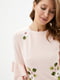 Платье-футляр розовое "Орнелла" | 6282302 | фото 2