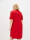 Сукня А-силуету червона "Орфея" | 6282304 | фото 3