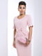 Платье-футляр розовое "Регина" | 6282316 | фото 2