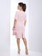 Платье-футляр розовое "Регина" | 6282316 | фото 3