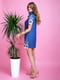 Сукня-сорочка синя з декором "Ріка" | 6282317 | фото 3