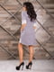Сукня А-силуету сіра "Сандра" | 6282327 | фото 3
